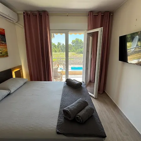 Sani Luxury Pool Vilă